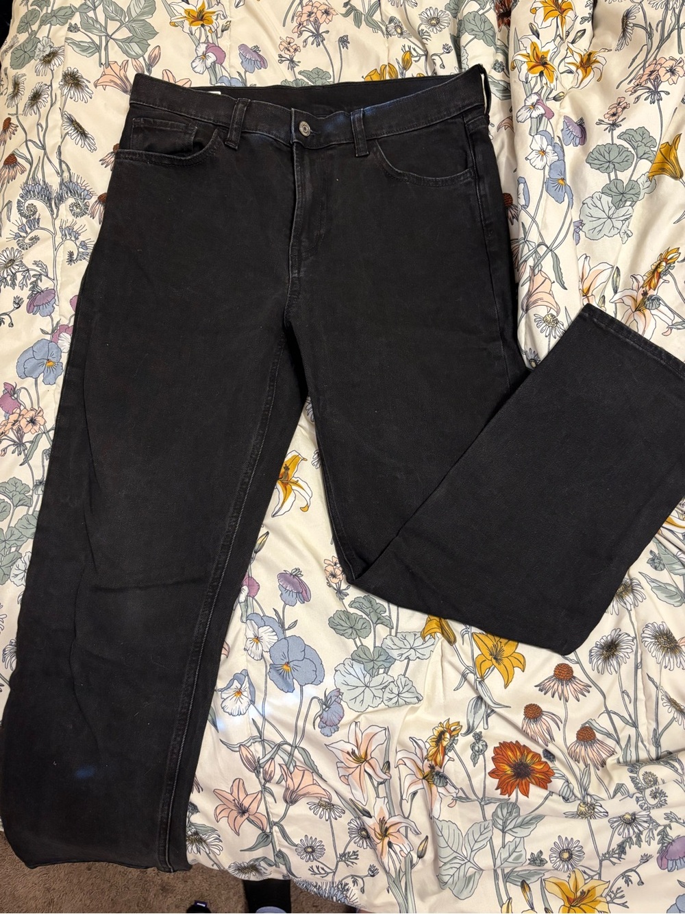 GAP Men's Black Straight Jeans
